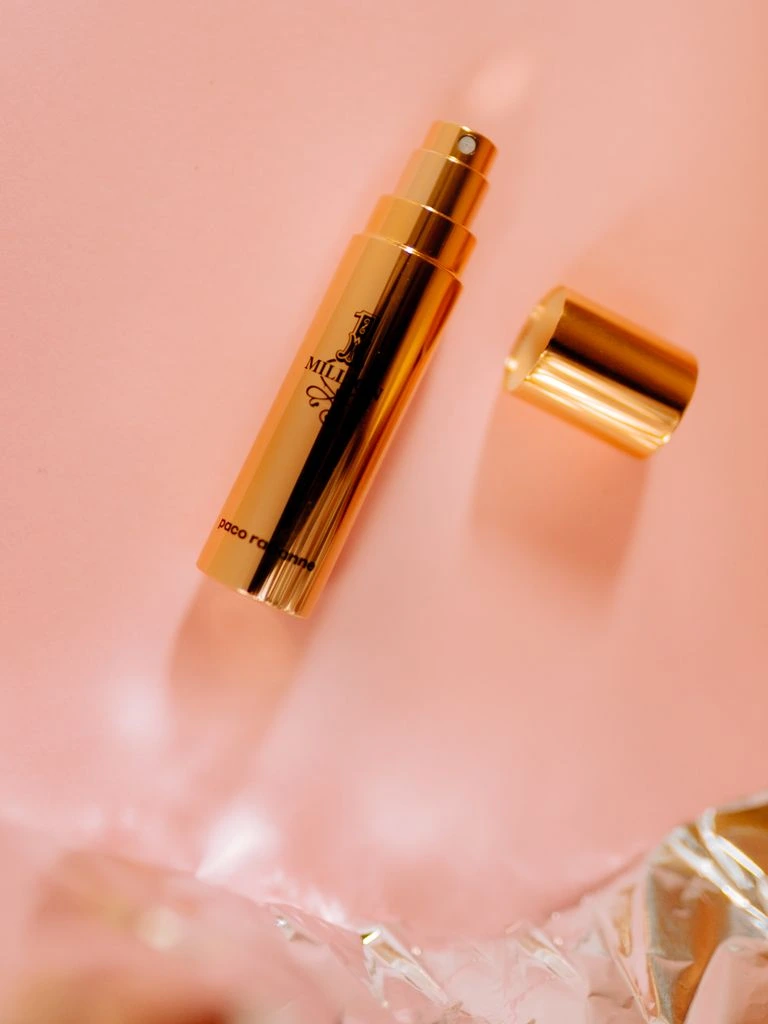 Glossier-style product still life representing a beauty loyalty program
